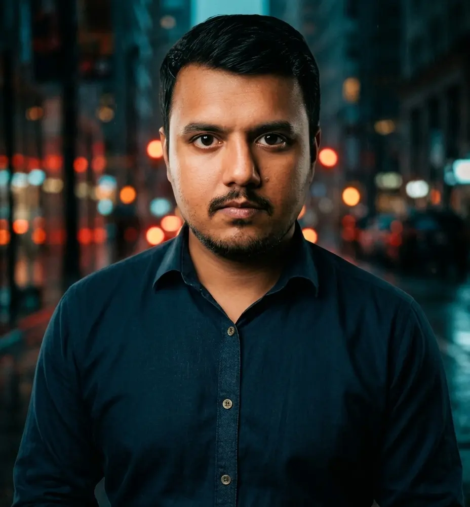 Placeholder portrait of the studio founder